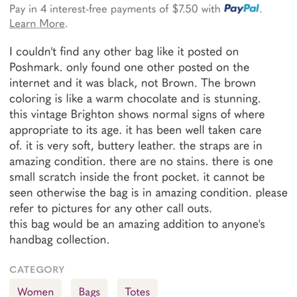 Brighton Brown Crocodile-Embossed Women's Bag - Picture 14 of 14